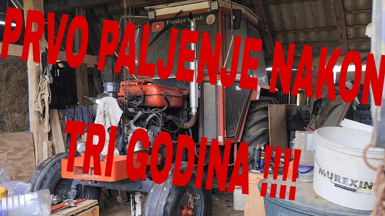 Paljenje IMT 558 nakon 3 GODINE  