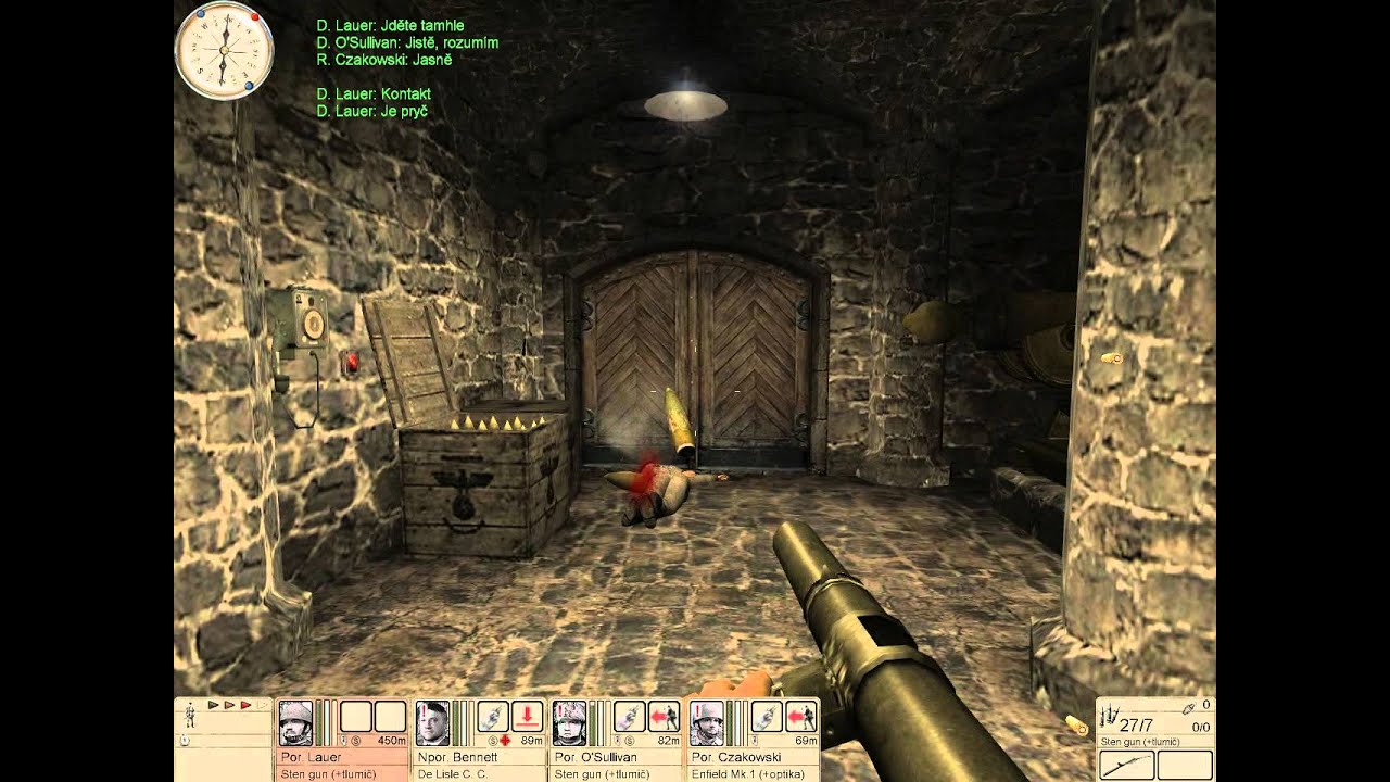 Hidden and Dangerous 2 walkthrough: mission 16: normandy 1 [HD]