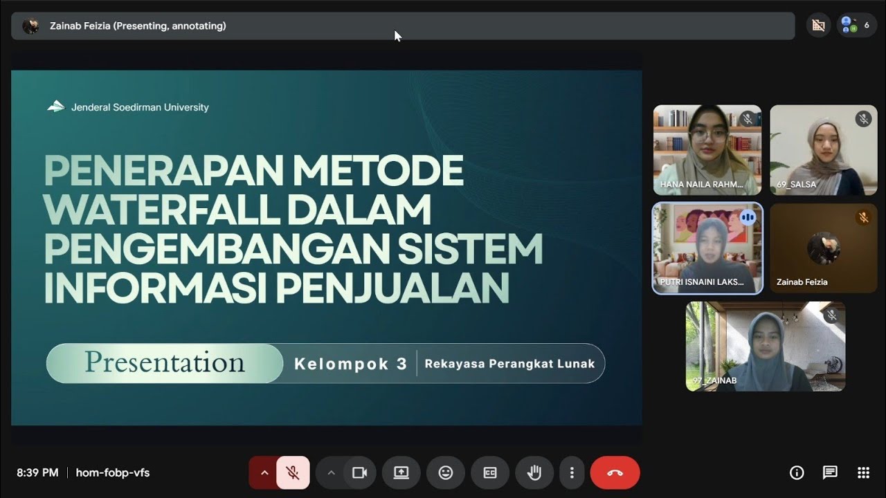 RPL KELAS B Kelompok 3 CPMK 01 Metode Waterfall