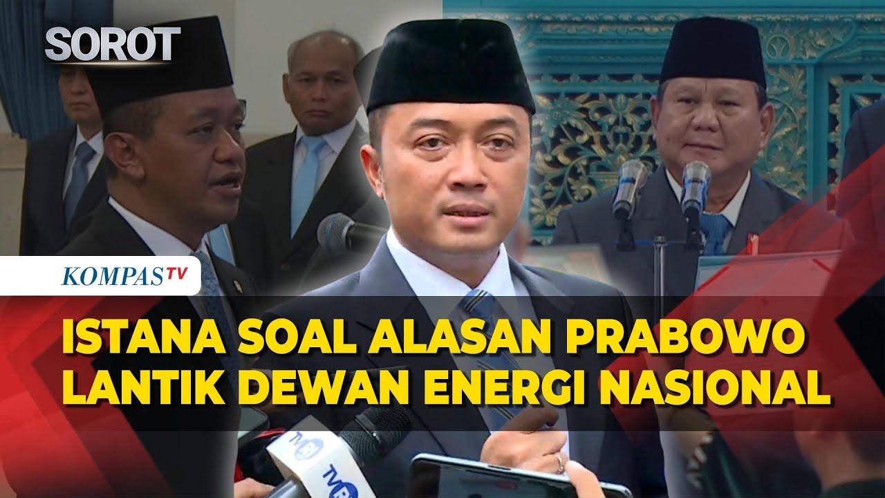 Istana Ungkap Alasan Presiden Prabowo Lantik Dewan Energi Nasional