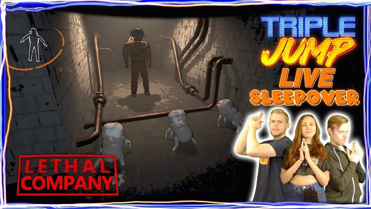 FINAL TRIPLEJUMP SLEEPOVER STREAM - Lethal Company [Part 6] | TripleJump Live!