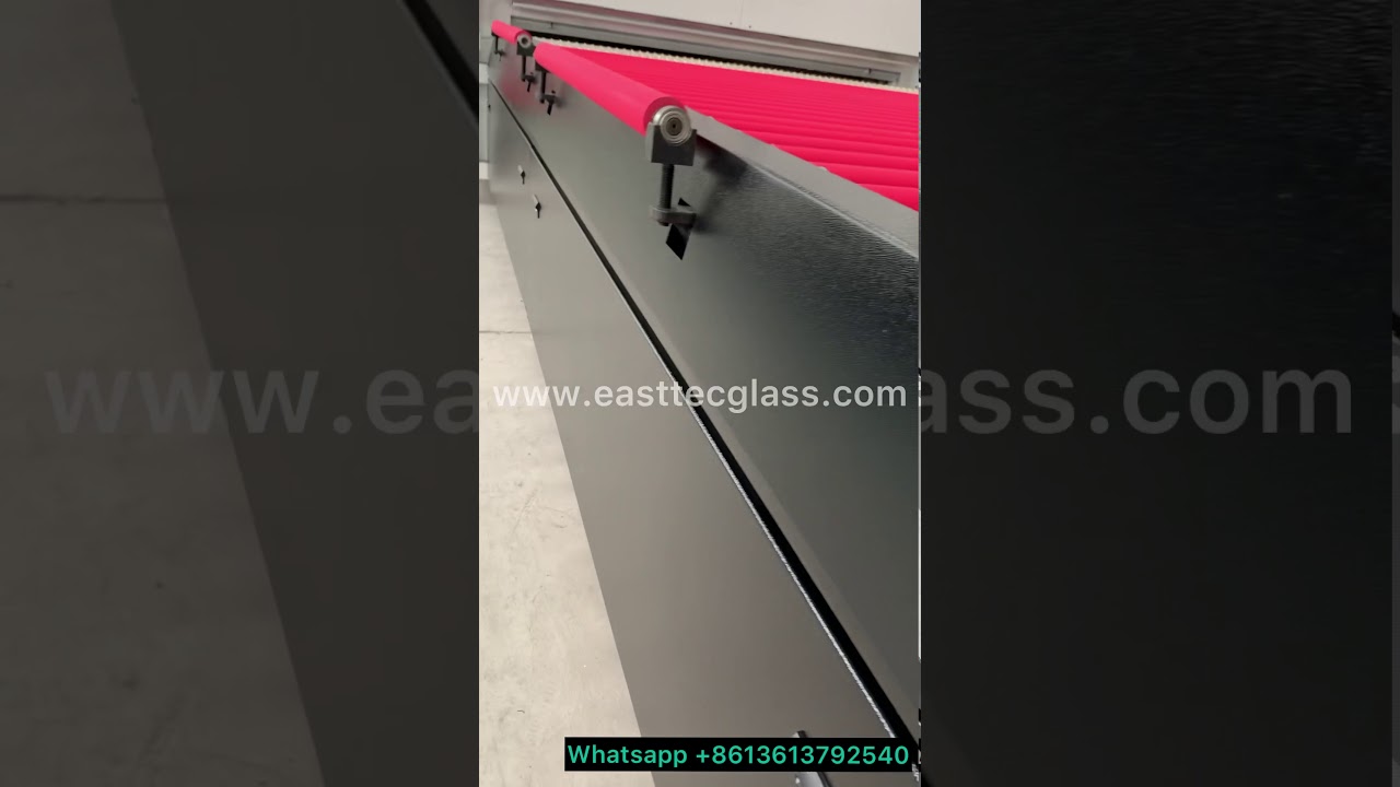Tempered glass making machine. Glass toughened machinery. Easttec.Zora 8613613792540