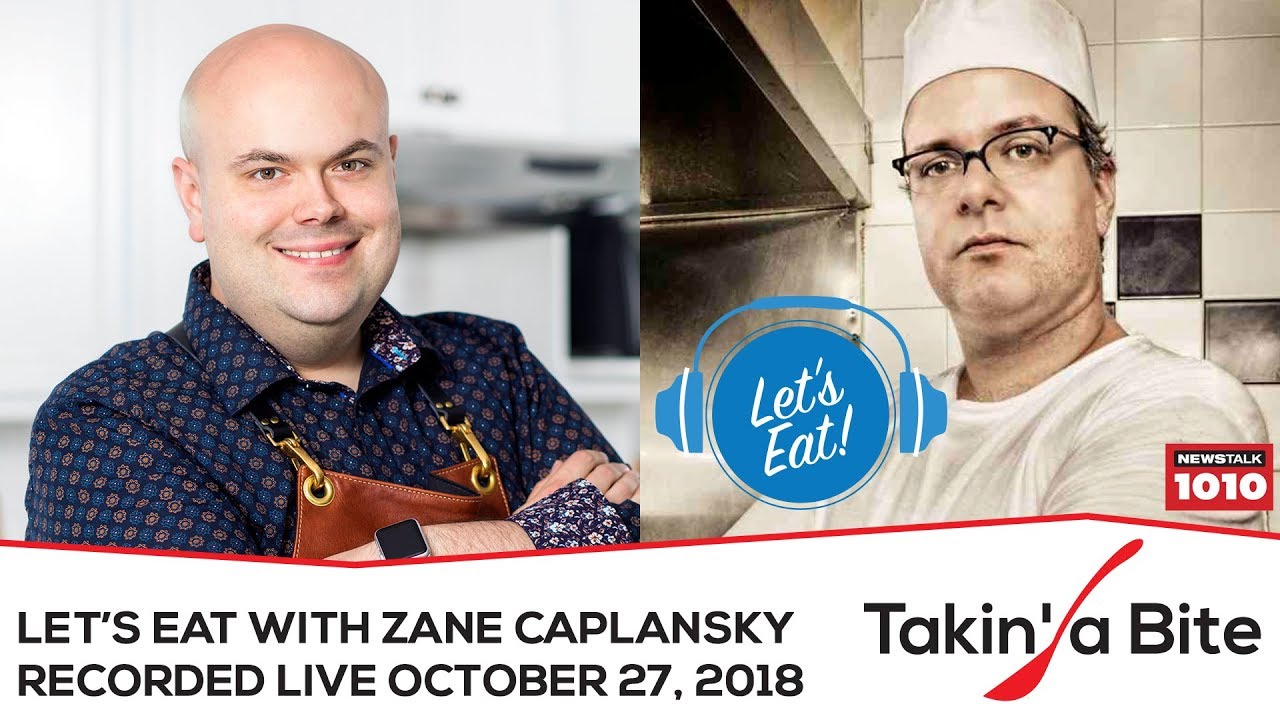 Mathieu Beausoleil on Let's Eat with Chef Zane Caplansky - Live Recording