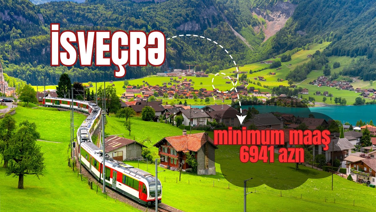 İsveçrə: Dünyanın ən yüksək maaşını verən ölkəsi #isveçrə #switzerland 