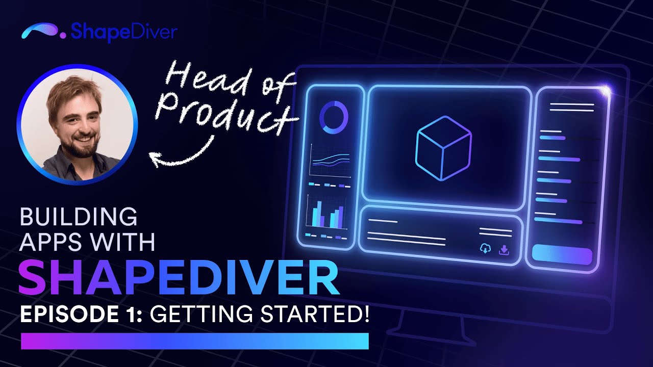Создание приложений с помощью ShapeDiver | Эпизод 1: Начало работы!