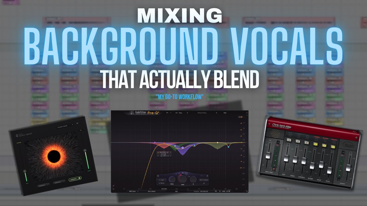 Mixing Background Vocals That Actually Blend 🎚️| My Go-To Workflow
