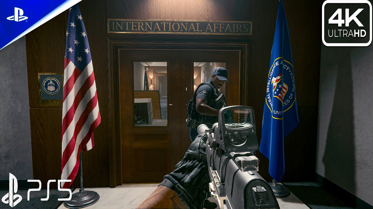 (PS5) PENTAGON UNDER ATTACK | Immersive Realistic Ultra Graphics Gameplay [4K 60FPS] COD-Black Ops 6