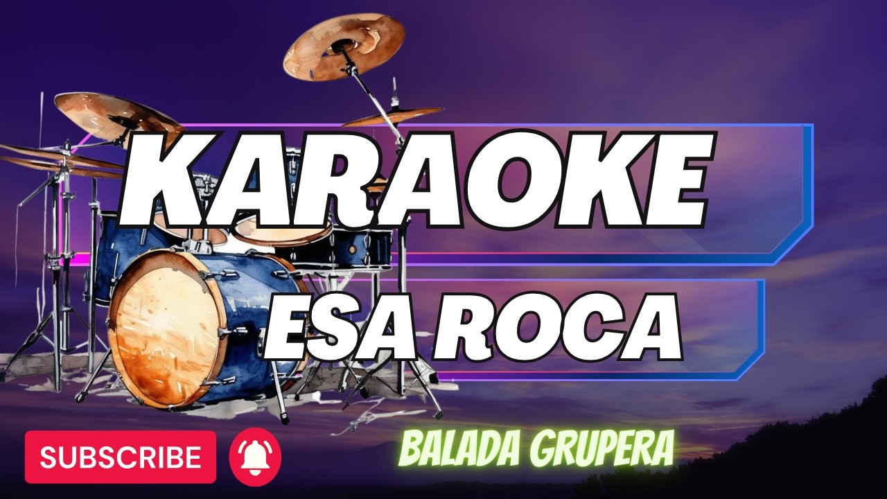 KARAOKE ESA ROCA ES MI CRISTO
