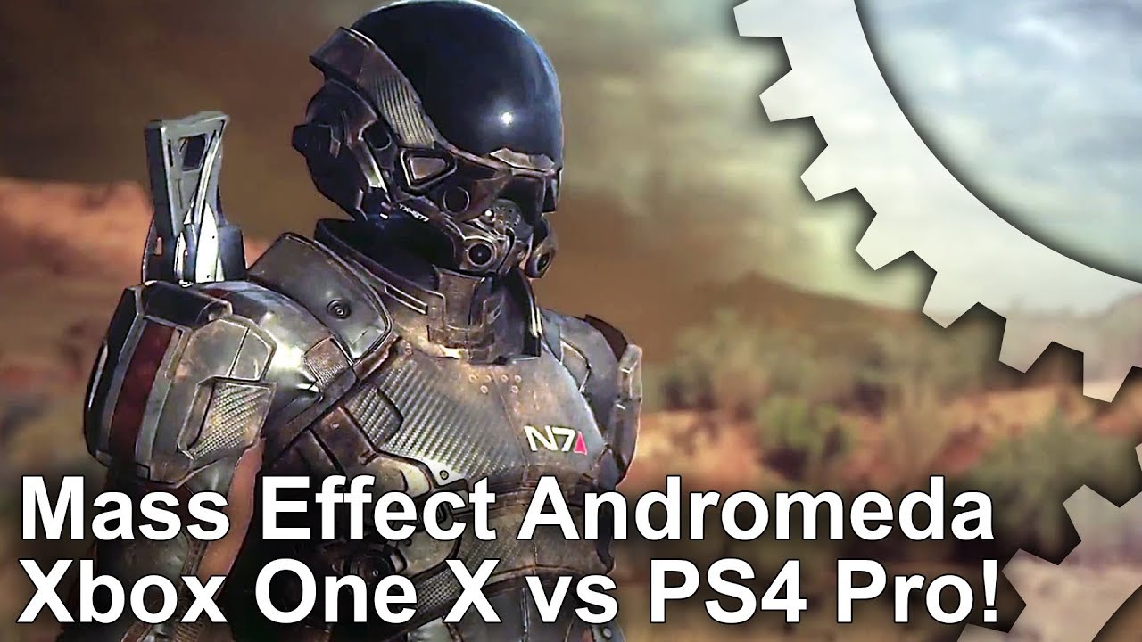 [4K] Mass Effect Andromeda: Xbox One X vs PS4 Pro - Performance Improved on X