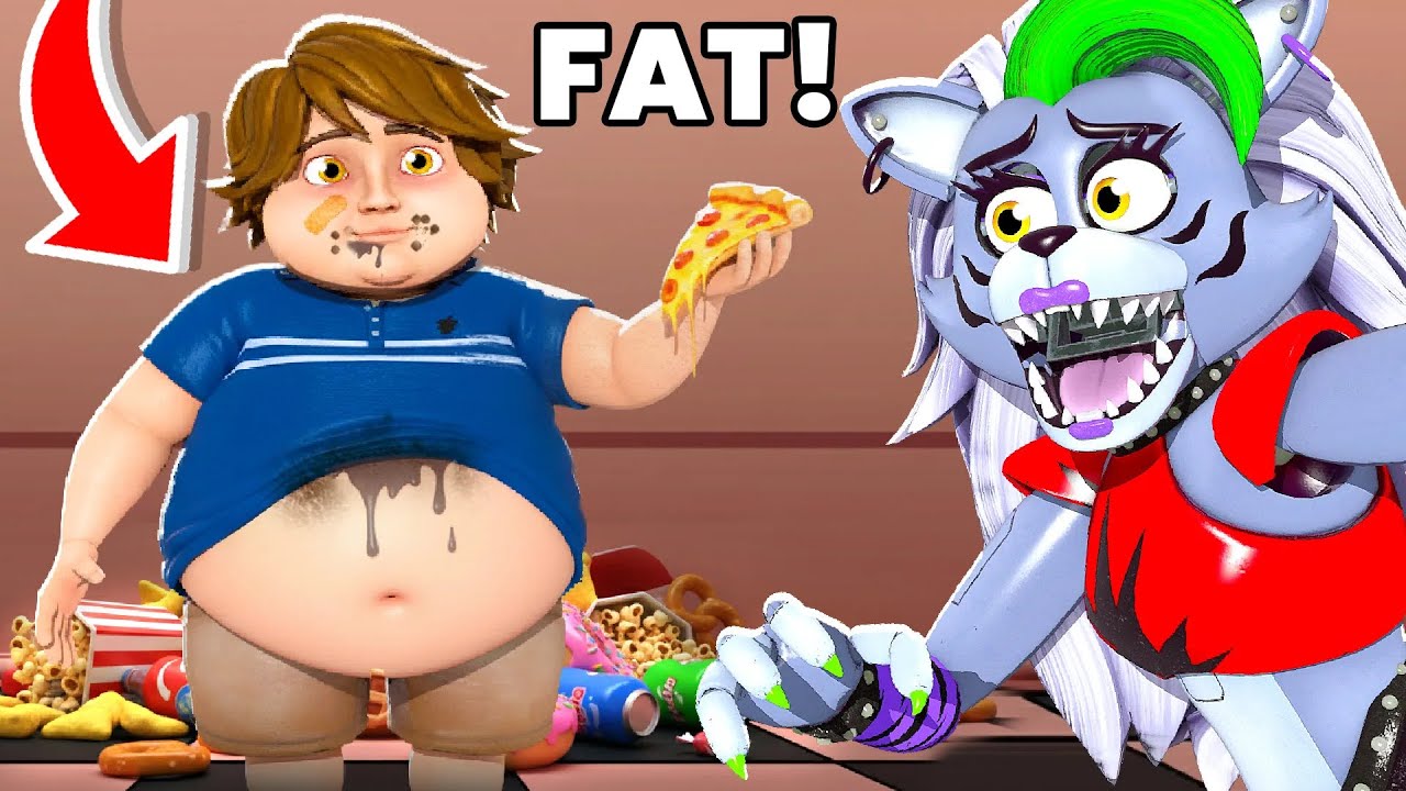 FAT GREGORY is RIDICULOUS! FNAF Security Breach React