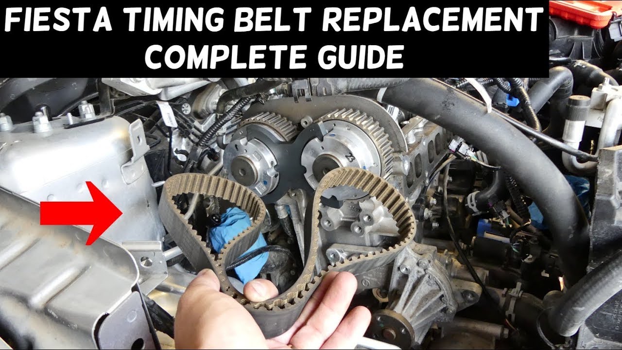 FORD FIESTA TIMING BELT REPLACEMENT MK7 ST