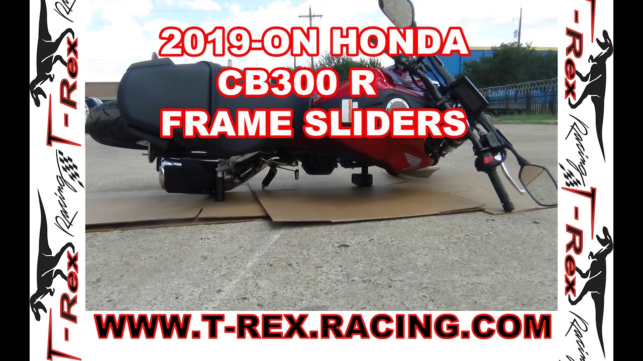 T-Rex Racing 2019-On honda CB300R Frame Sliders