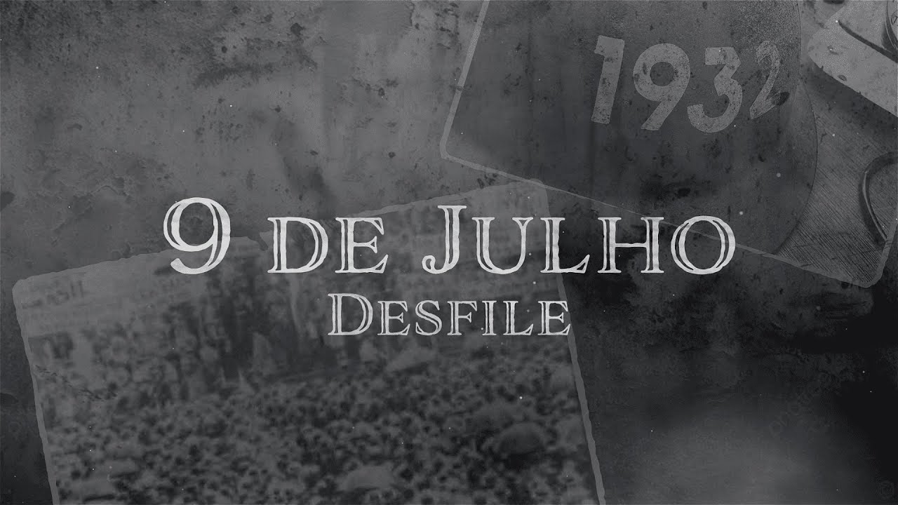 Desfile Cívico Militar de 9 de julho - transmissão ao vivo, da Rede Alesp