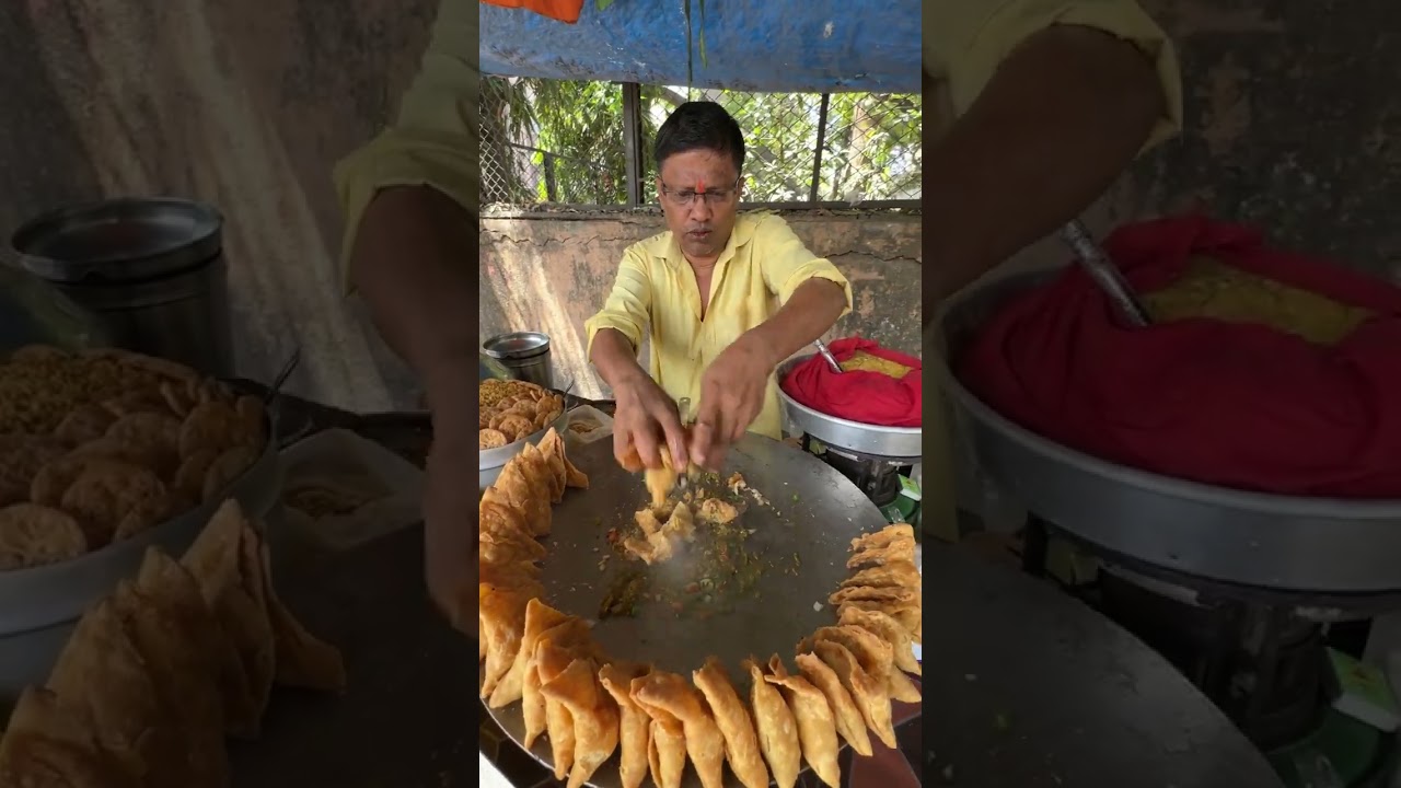 Samosa chaat #ytshorts #trending #youtubeshorts #shorts #samosachaat