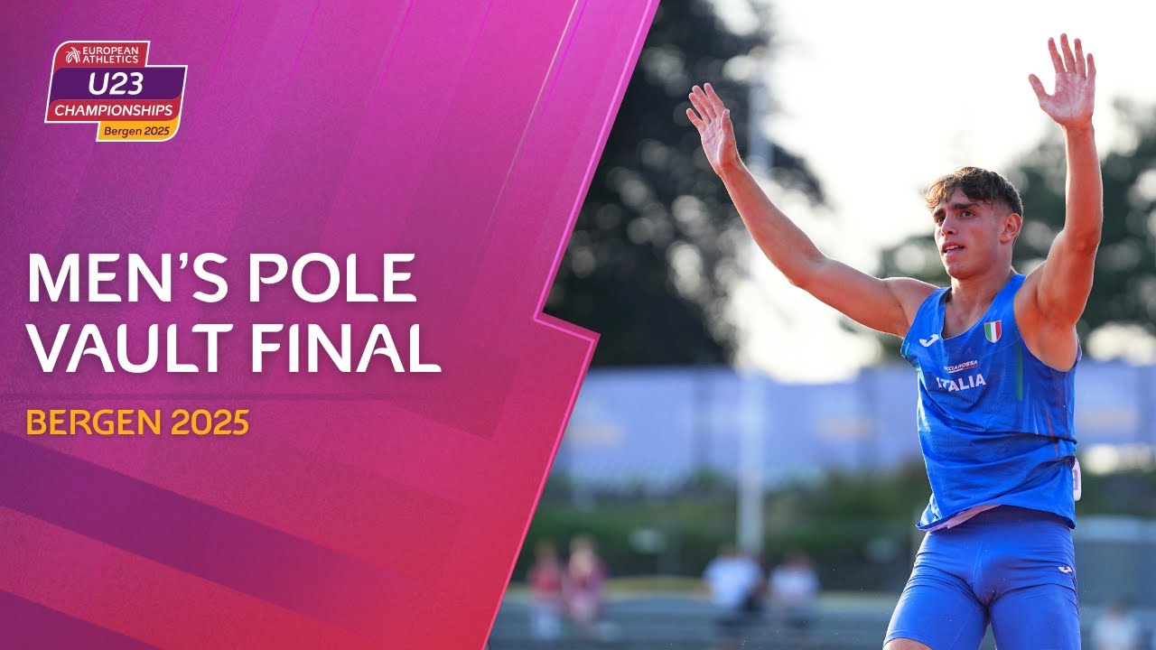Men’s Pole Vault Final ⚡ | Bergen 2025 European Athletics U23 Championships
