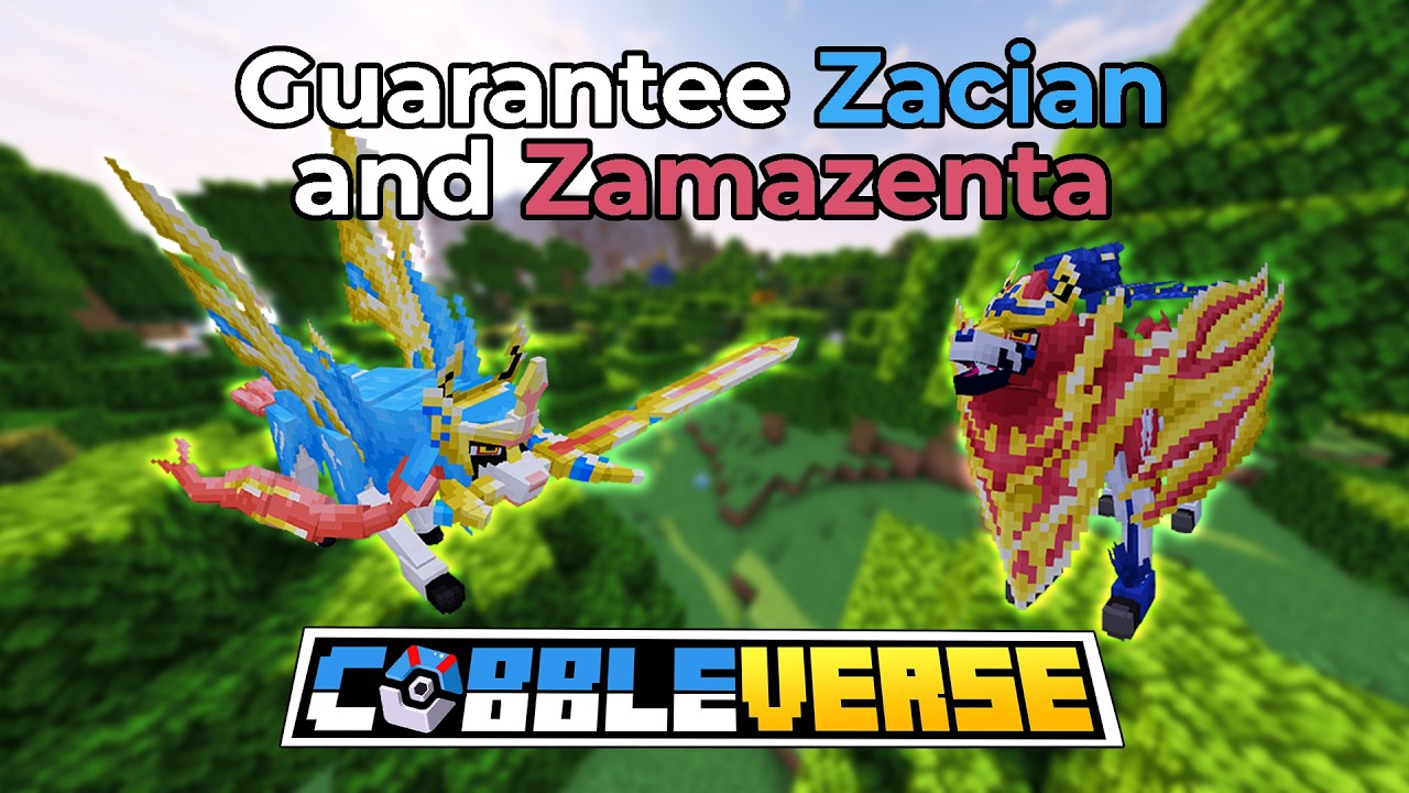 Guarantee Zacian and Zamazenta in Cobbleverse!