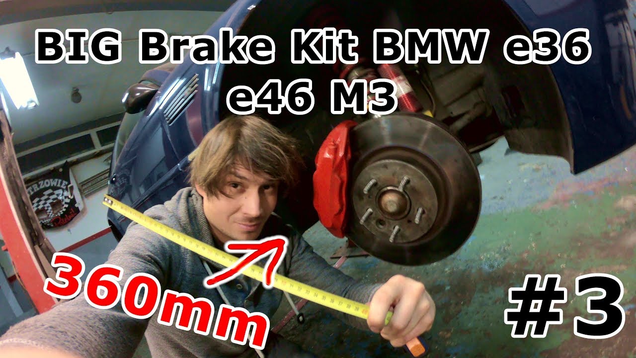 BMW e36 e46 M3 BIG Brake KIT BREMBO 360mm | radzio RADZI #3