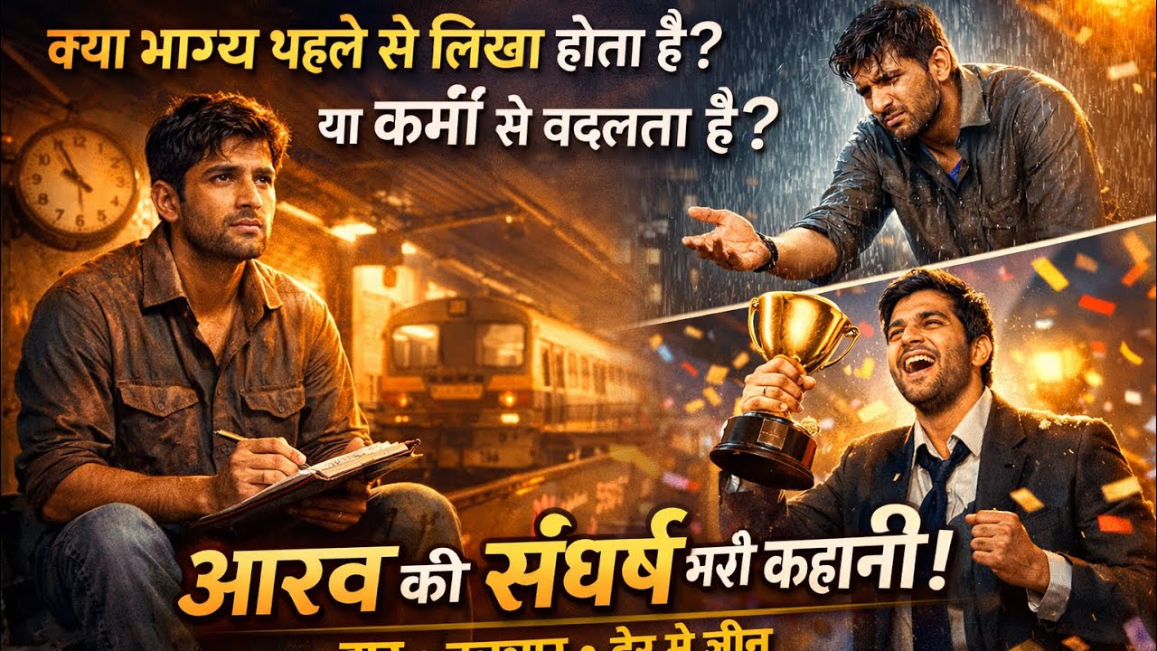 “जब किस्मत साथ नहीं थी, तब कर्म ने रास्ता बनाया — हार, इंतज़ार और देर से मिली जीत की प्रेरणादायक 