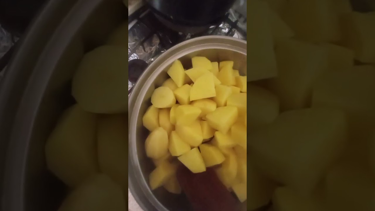 Тушёный картофель с мясом! Stewed potatoes with meat!!!