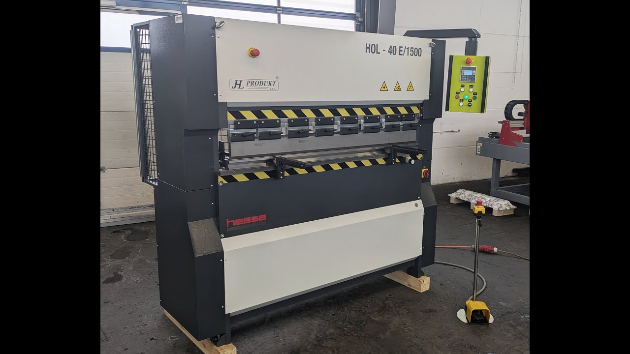 Hydraulische konventionelle Abkantpresse HESSE by JHL HOL-40E 1500
