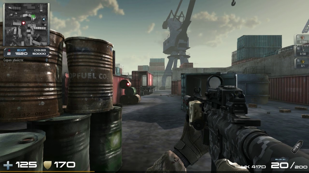 Штурмовая винтовка HK 417D Sniper