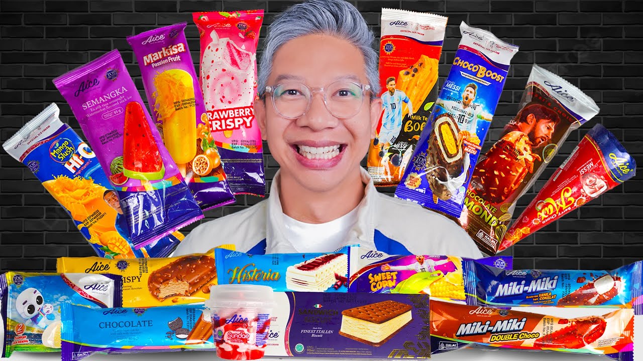 NYOBA SEMUA RASA ES KRIM AICE!!