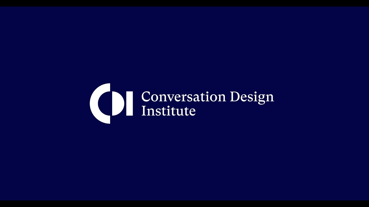Meet the Conversation Design Institute!