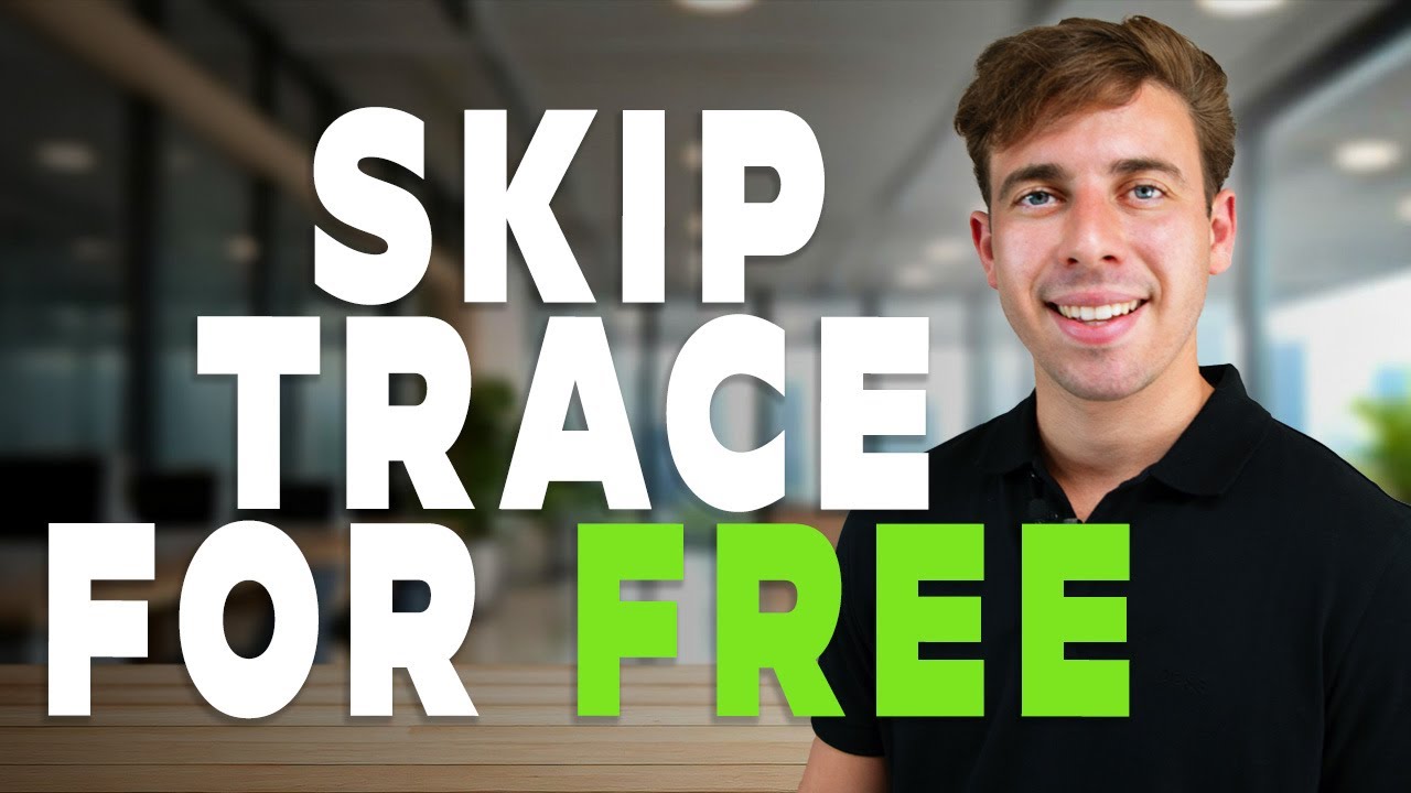 How To Skip Trace For FREE! Wholesaling Real Estate Step By Step 2025