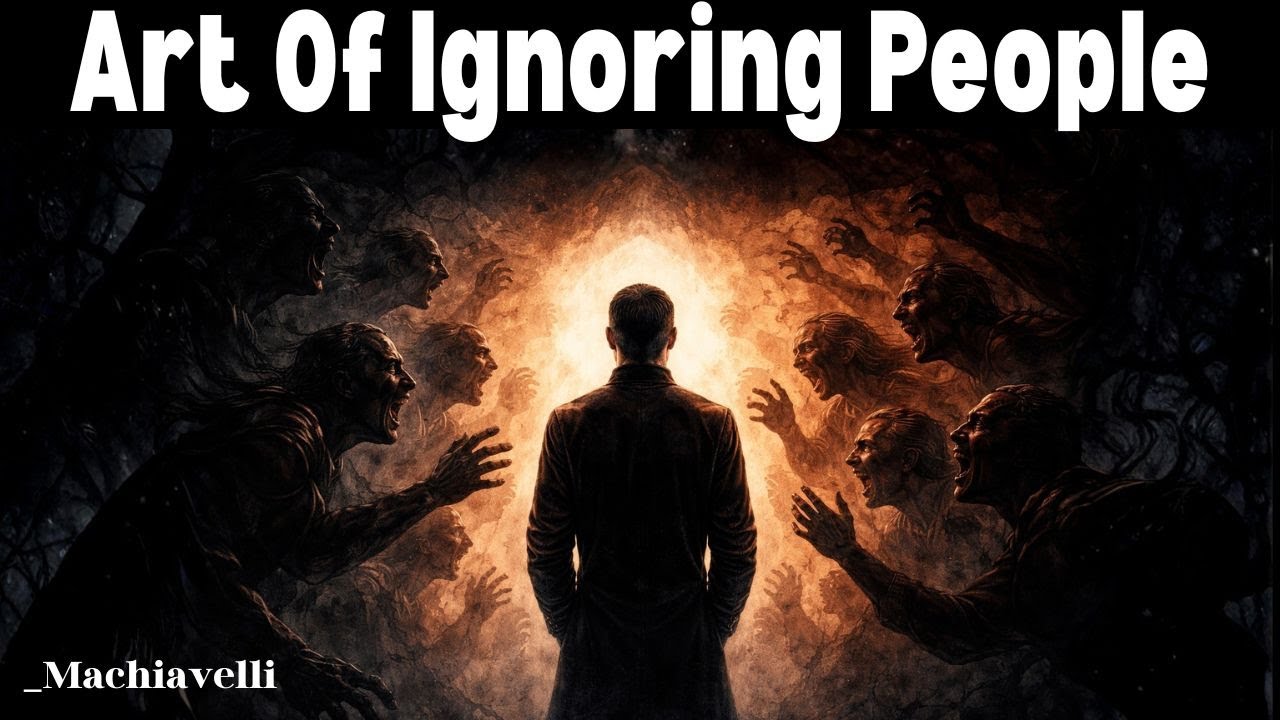 Art Of Ignoring People! Most Ruthless Power | Machiavelli's Dark Psychology