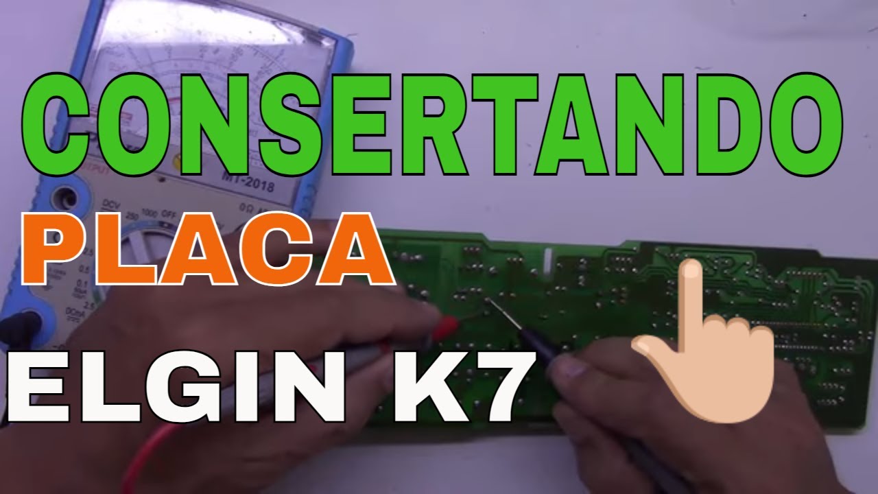ANÁLISE EM PLACA ARCONDICIONADO  K7 ELGIN