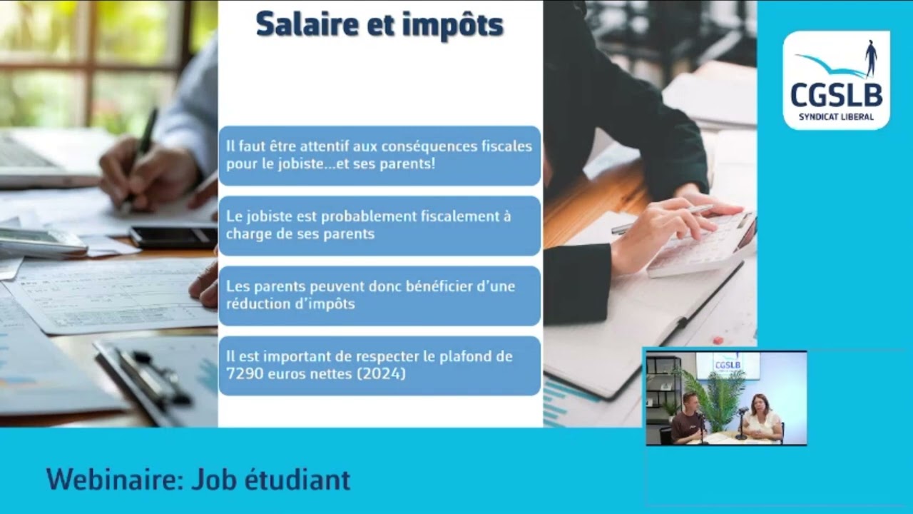 Séance digitale: Le Job étudiant