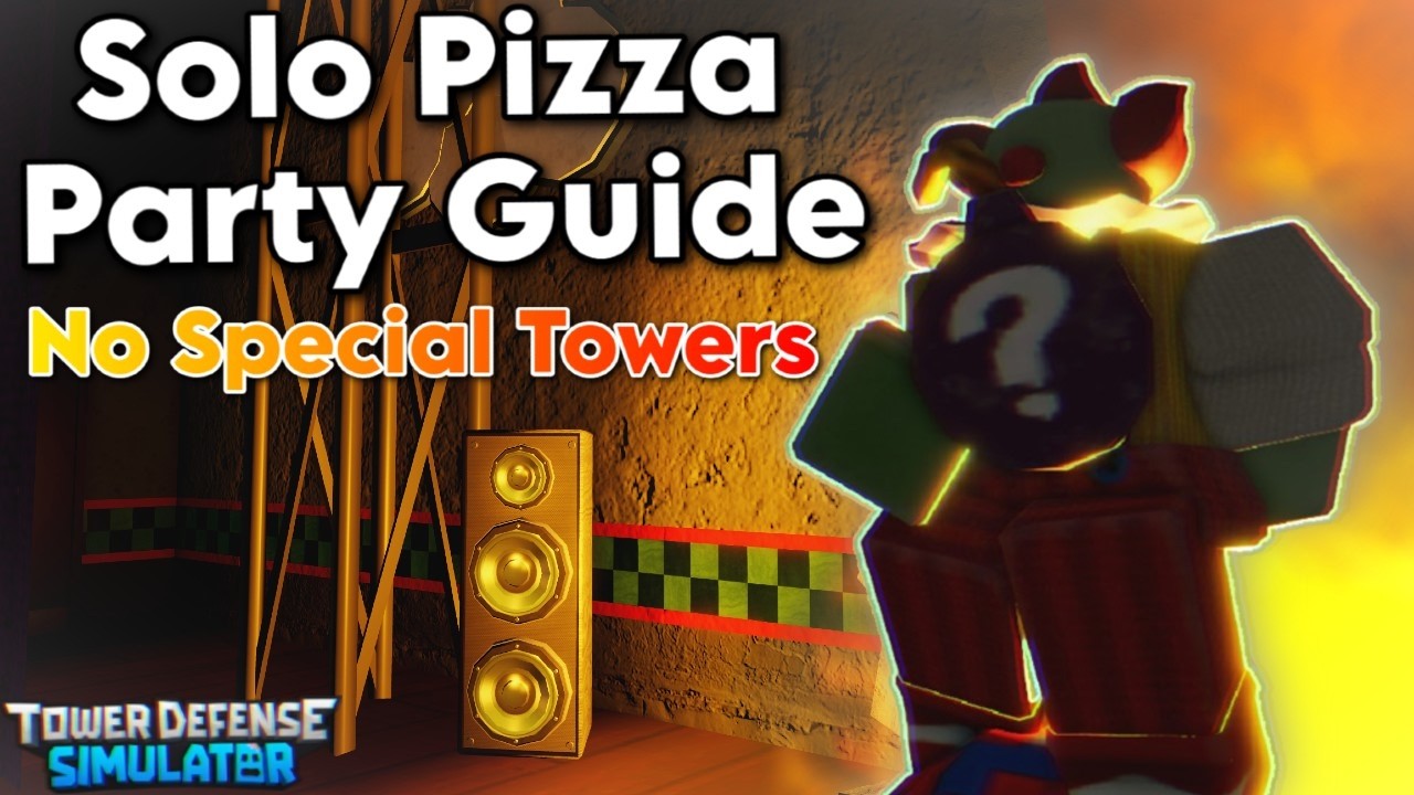 Easy Solo Pizza Party Triumph Guide | Roblox TDS