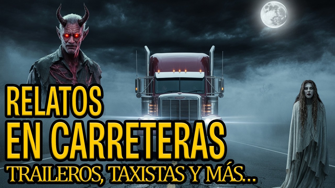 RELATOS DE CARRETERA - HISTORIAS DE TERROR DE TRAILEROS | RELATOS DE TAXISTAS - RELATOS DE TERROR