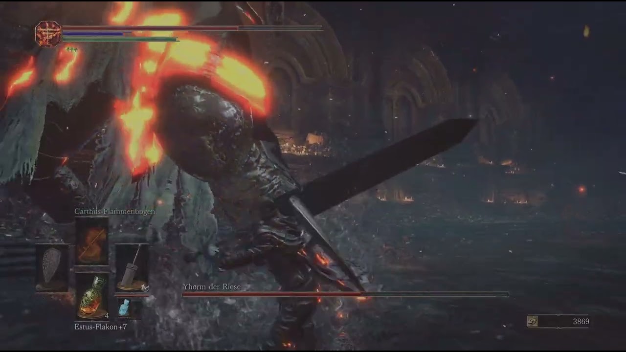 +10 Heavy Guts Greatsword vs Yhorm the Giant