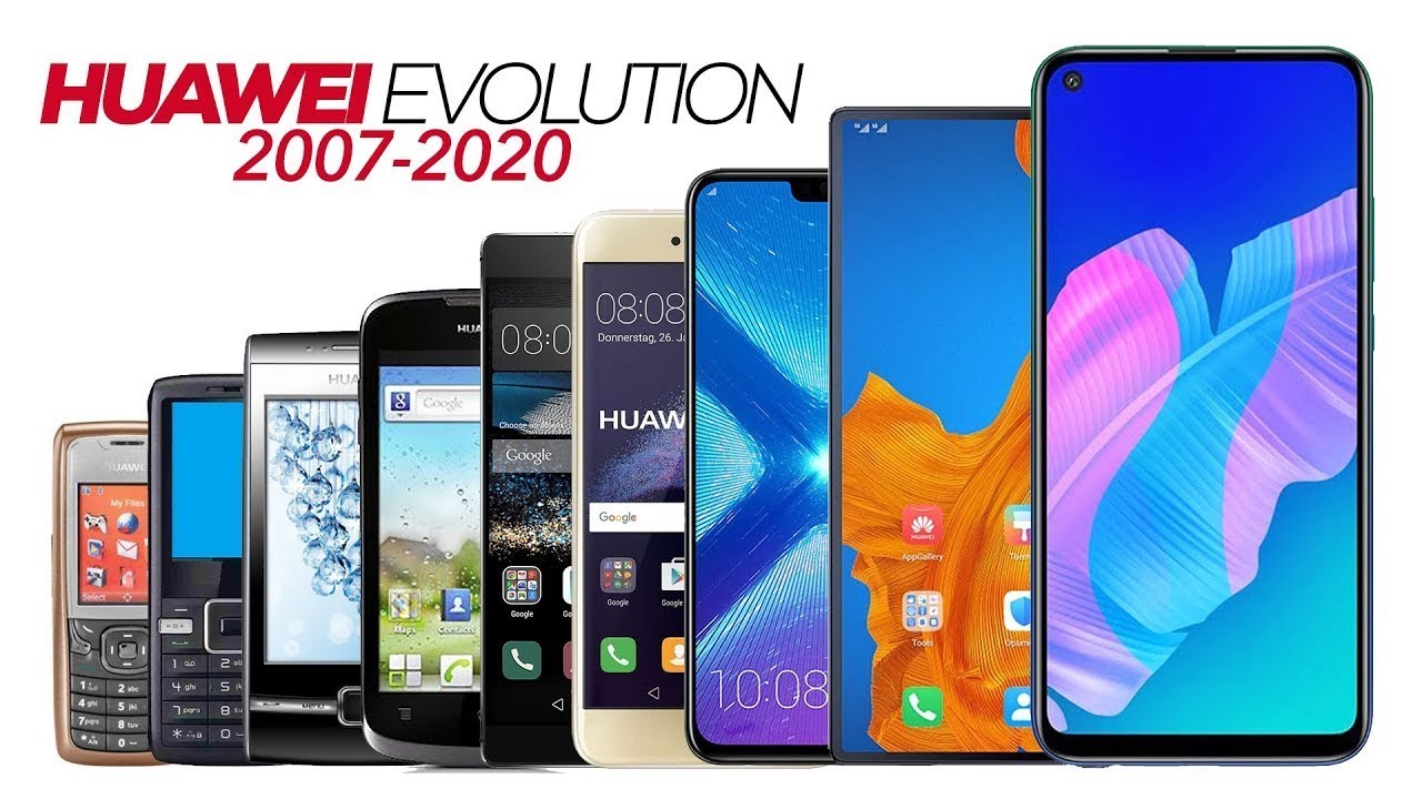 All Huawei Phones Evolution 2007 _ 2020