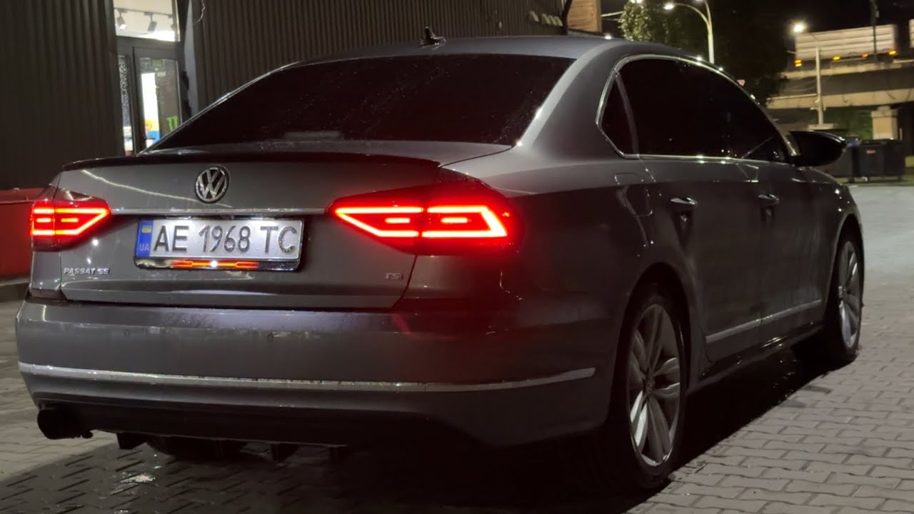 Обзор Volkswagen Passat 2017 1.8 TSI