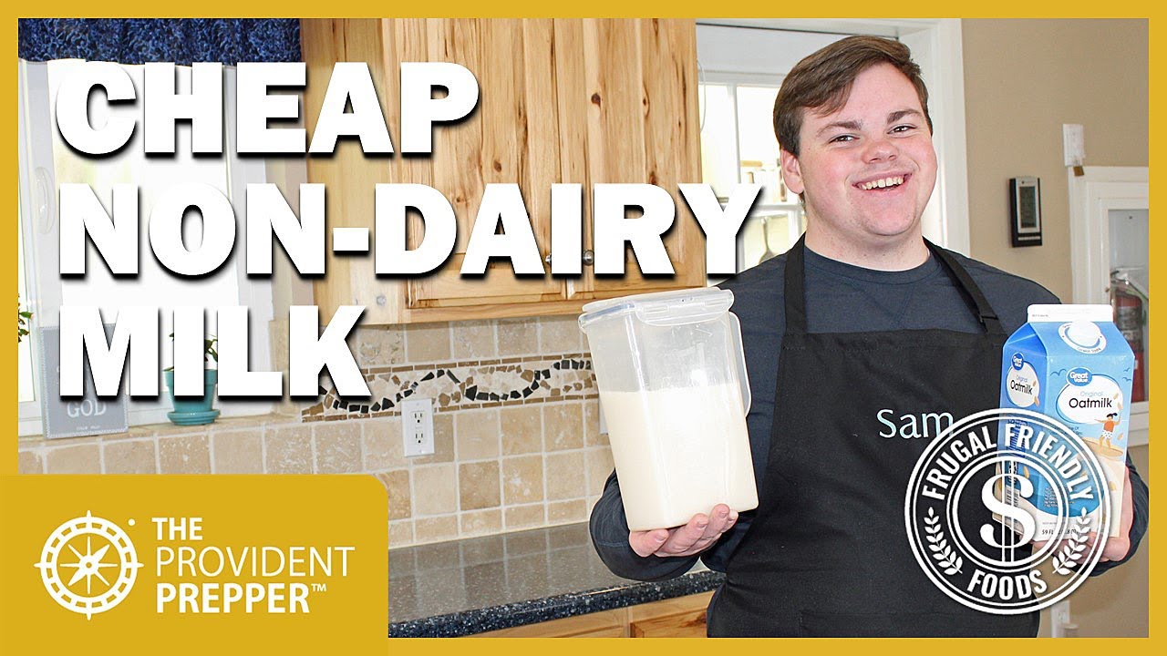 Frugal Friendly Foods: Cheap Dairy-Free Milk Made With Rolled Oats