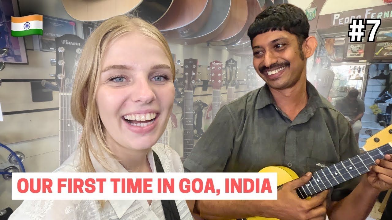 Our first day in GOA, India 🇮🇳 - INDIA Vlog #7