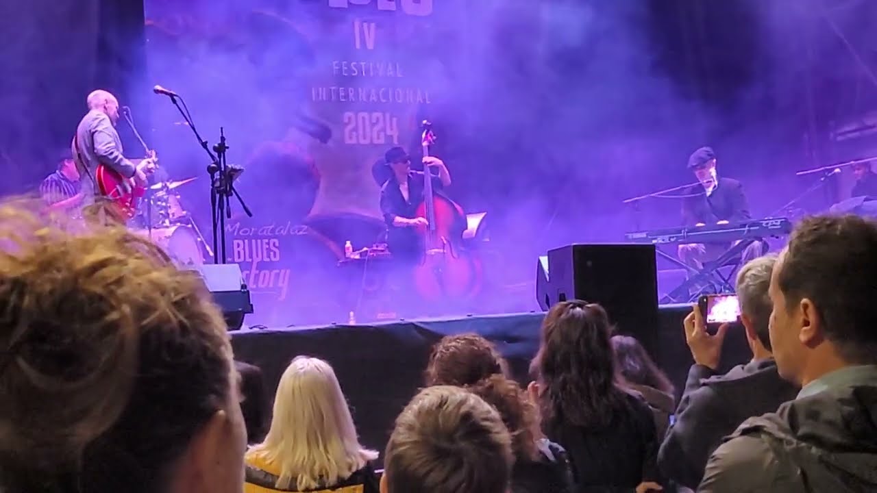 Charlie Wood - Junco Partner - IV Festival Internacional de Blues de Moratalaz (Madrid) 2024