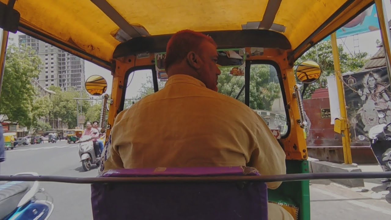 Ahmedabad | Auto Rickshaw Journey | Ashram Road | Roads of India | Explorations of Society