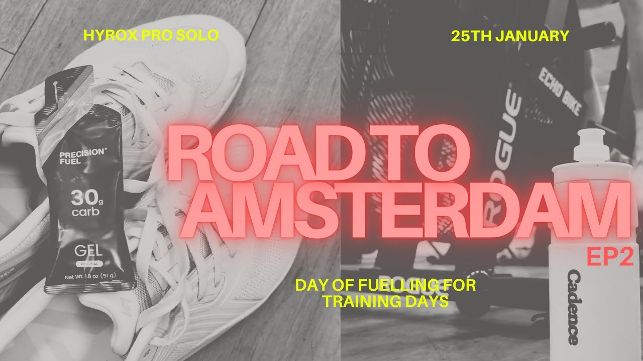 Road to Amsterdam Hyrox Pro Solo EP2 | Day of fuelling my training |