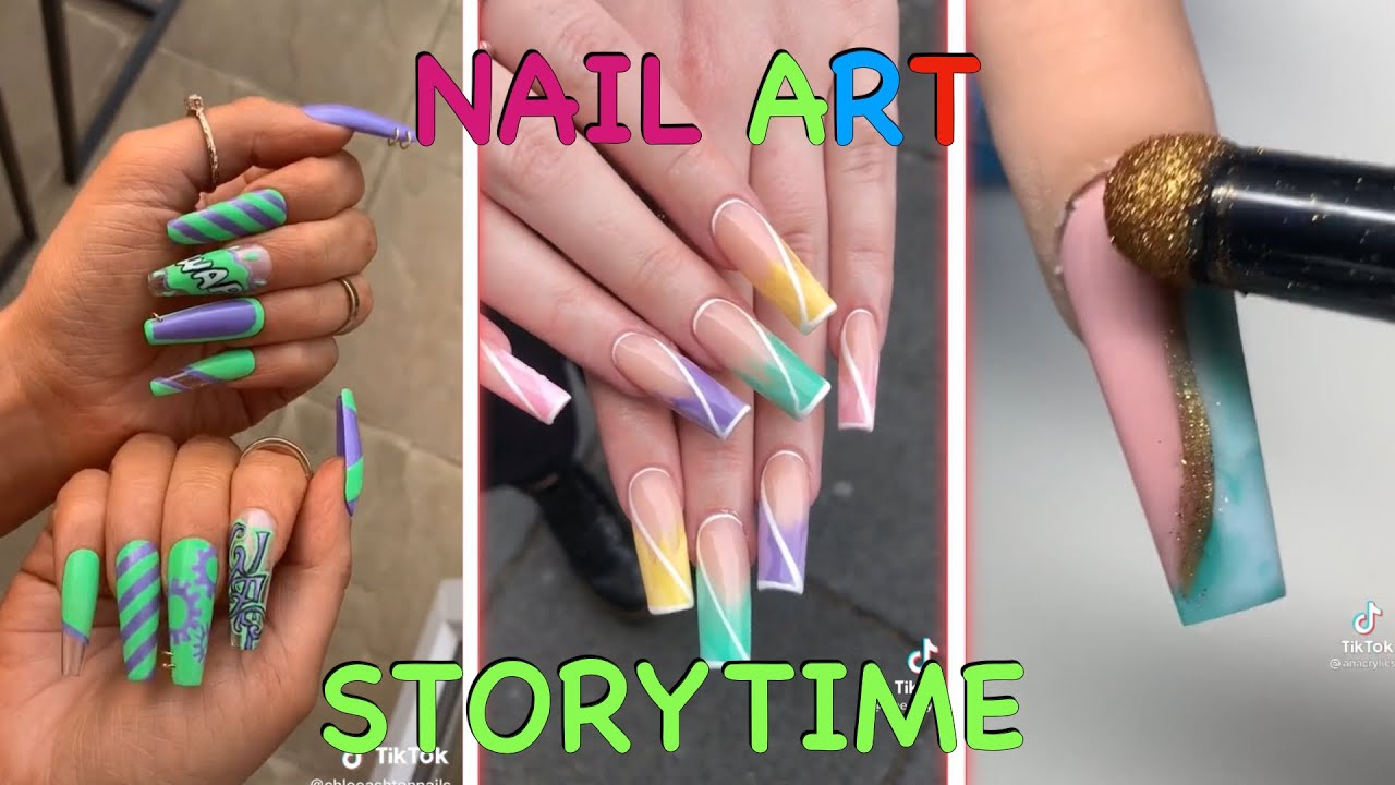 NEW NAIL ART STORYTIME TIKTOK COMPILATION #3