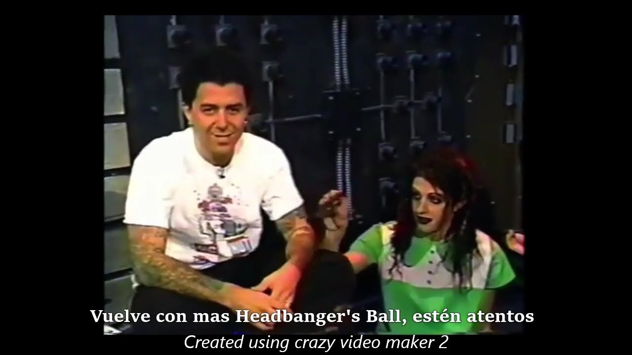 Marilyn Manson - MTV Headbangers Ball (1994) español