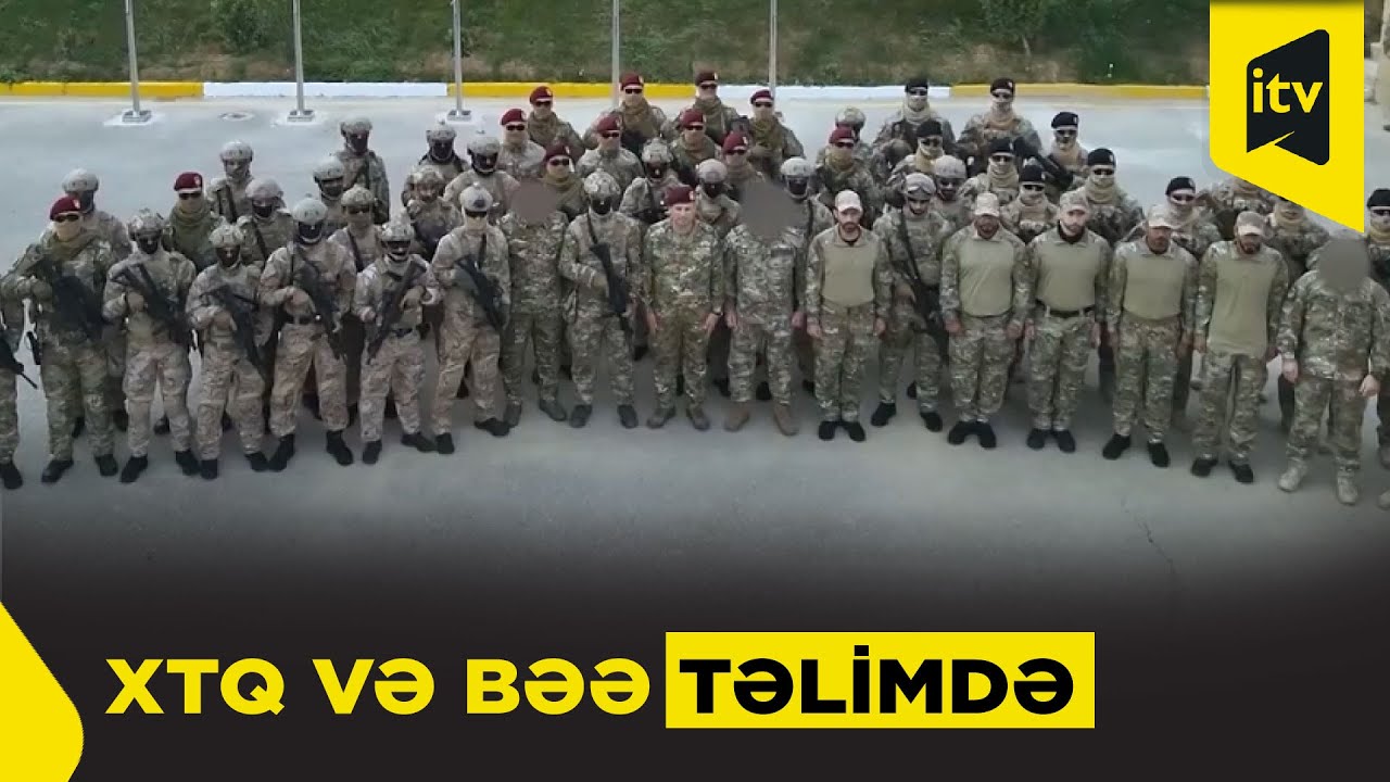 Azərbaycan XTQ və BƏƏ Prezident Qvardiyasının birgə təlimi keçirilib