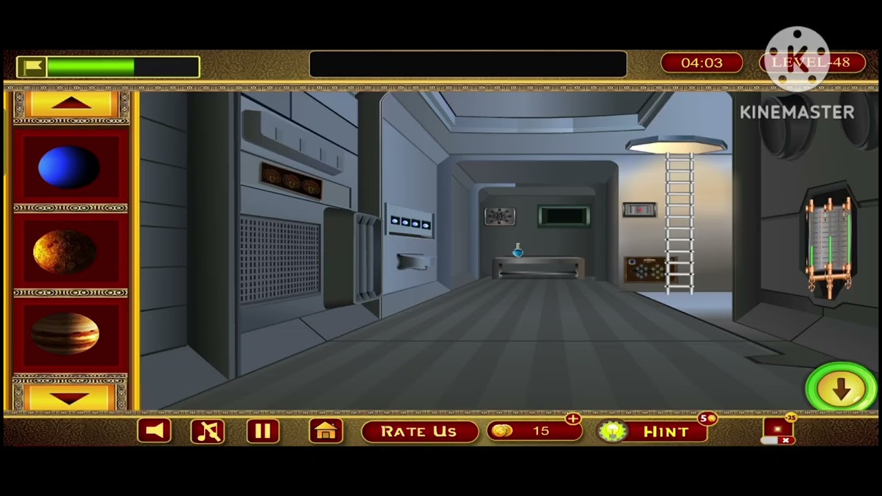 501 Door Escape – Level 48 | Escape From the SpaceShip 🚀🔐