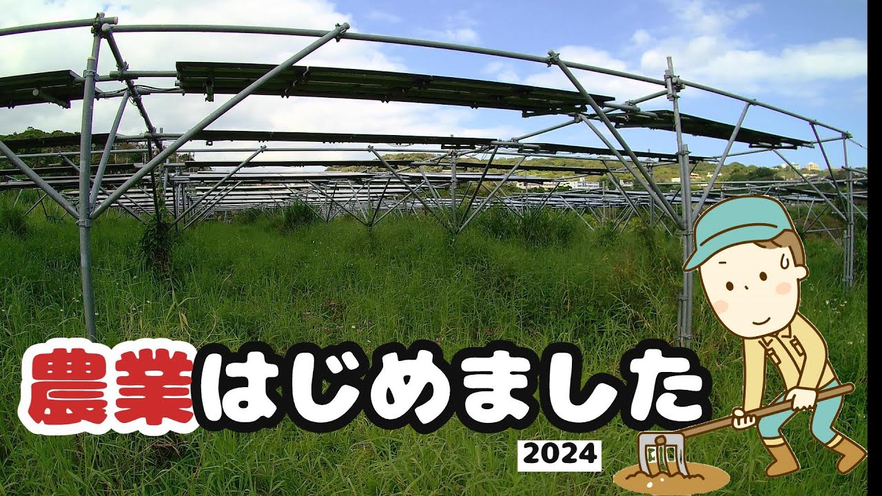 農業はじめました！/まずは現況...です。
