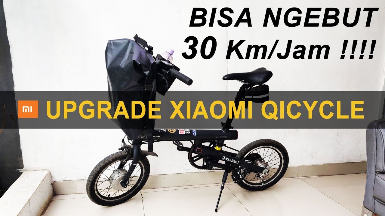 UPGRADE XIAOMI QICYCLE  | Menghilangkan Speed Limit 22km/jam QiHack