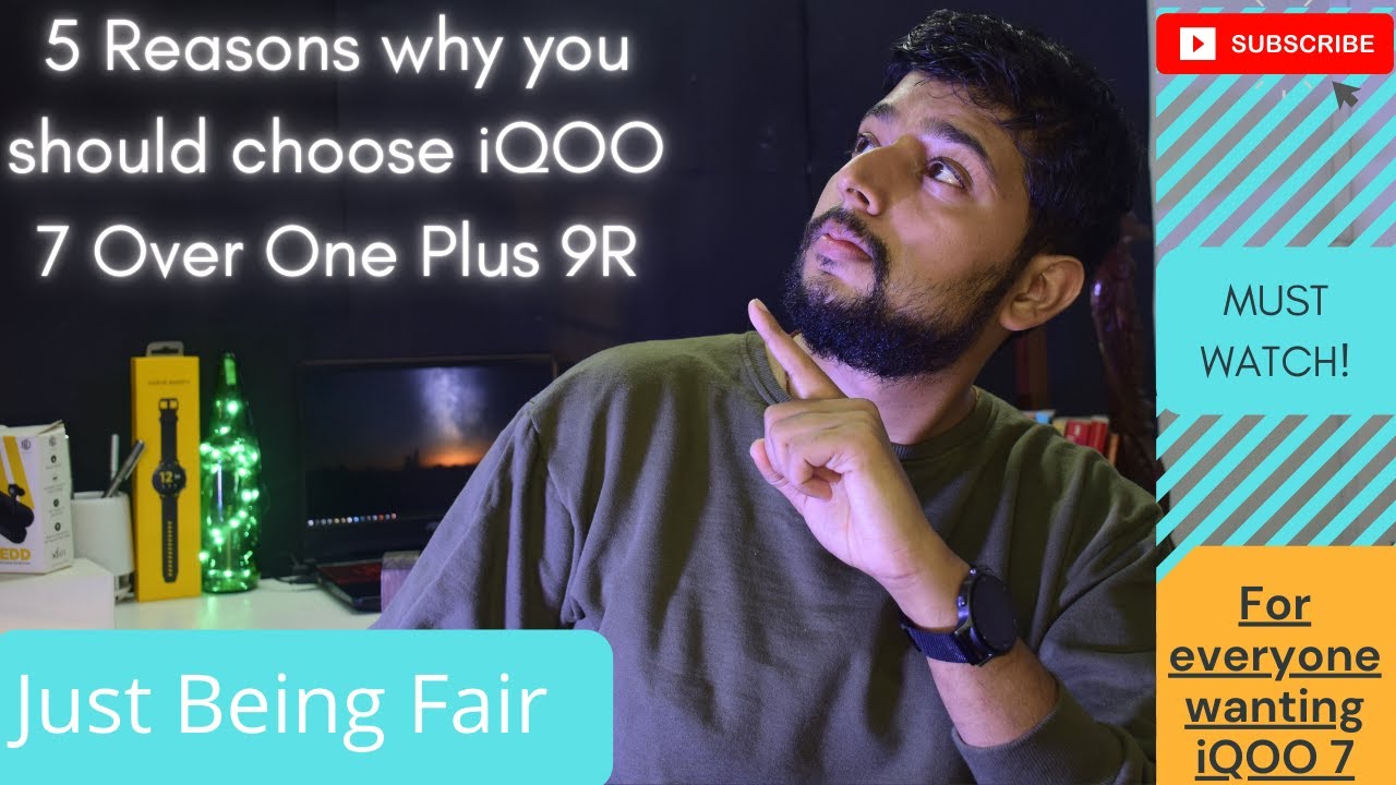 5 Reasons Why You Should Choose iQOO 7 over One Plus 9R [English]