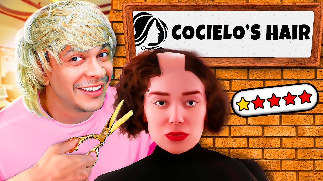 DEIXANDO OS CLIENTES INSATISFEITOS NO SIMULADOR DE CABELEIREIRO ✂️