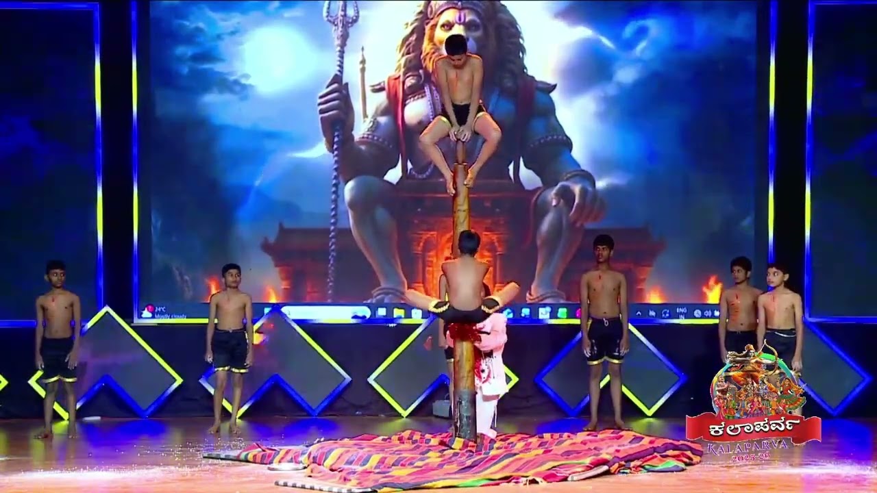 MallaKamba performance by MNPS Kala Parva